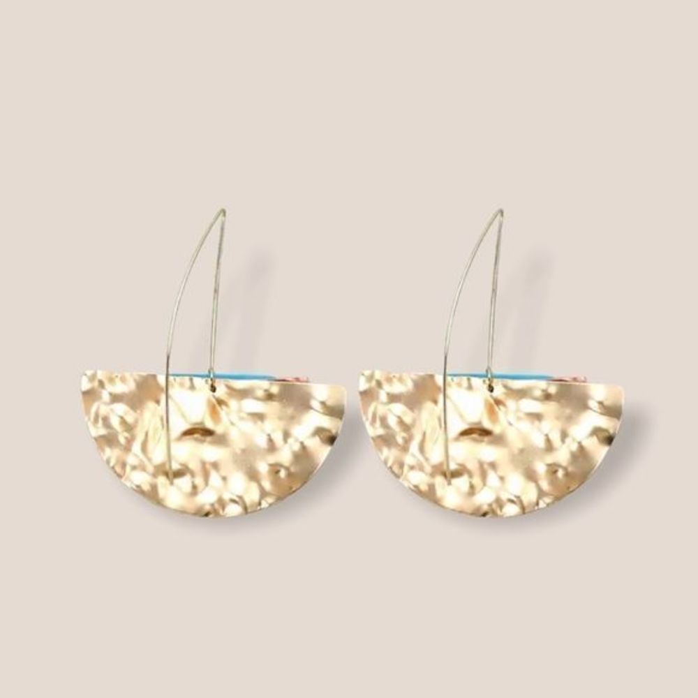 Crescent Drop Earrings - Picture 4 of 4